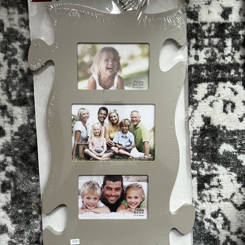 Wall Puzzle Piece Photo Frame by P Graham Dunn